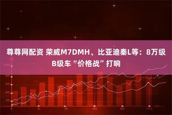 尊尊网配资 荣威M7DMH、比亚迪秦L等：8万级B级车“价格战”打响